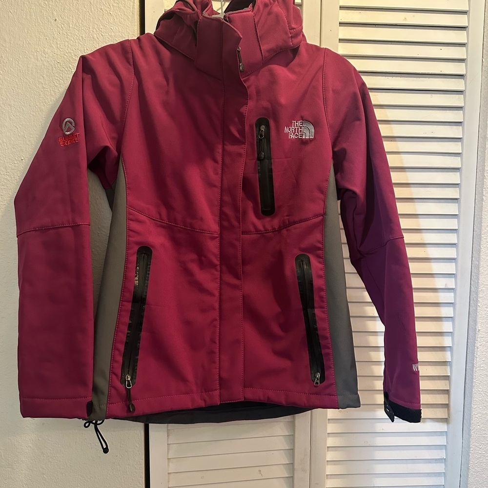The North Face Kids Magenta Puffer Jacket